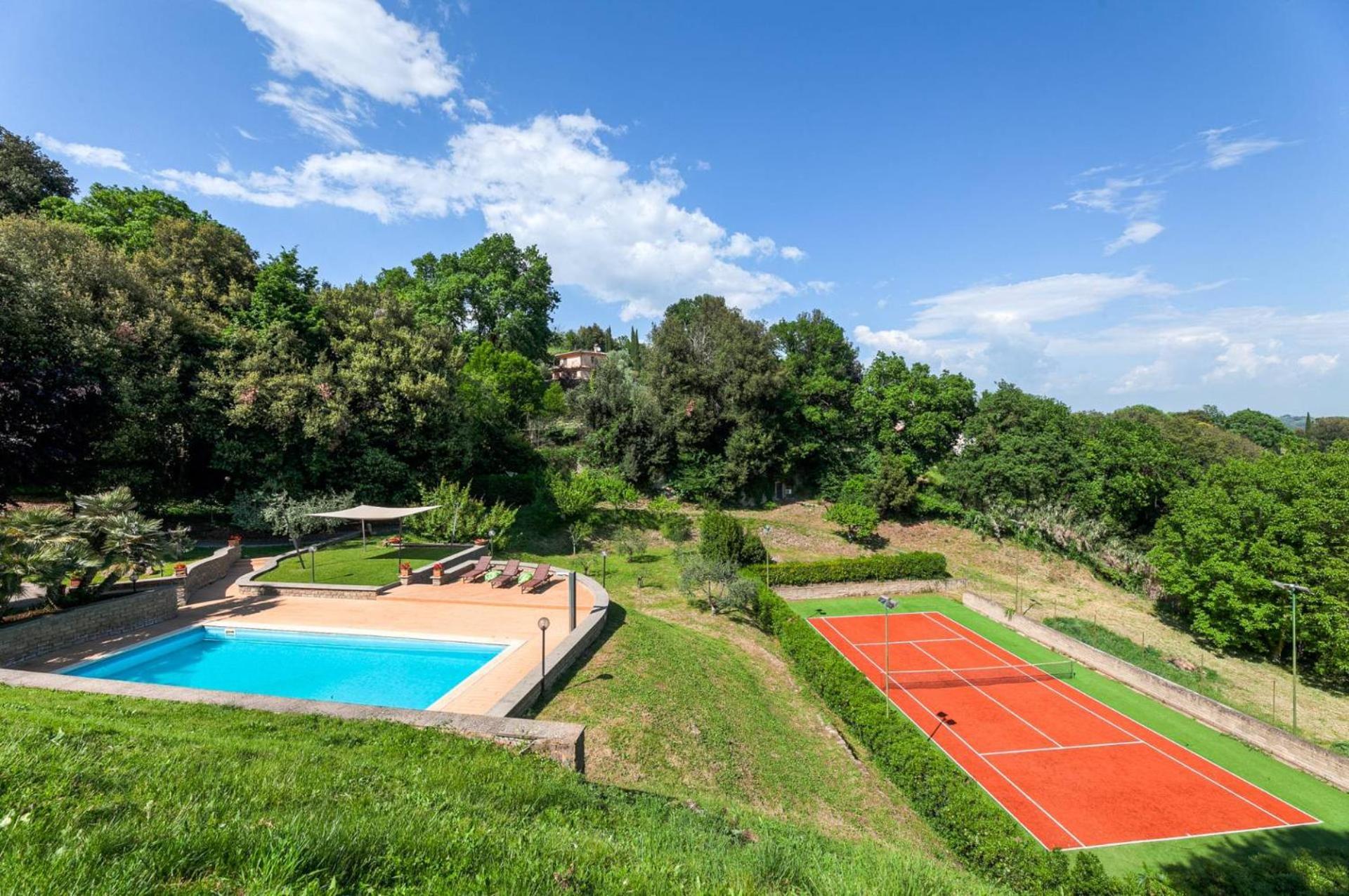 Villa Carolina - Piscina E Parco Panoramico Campagnano Di Roma Exterior photo