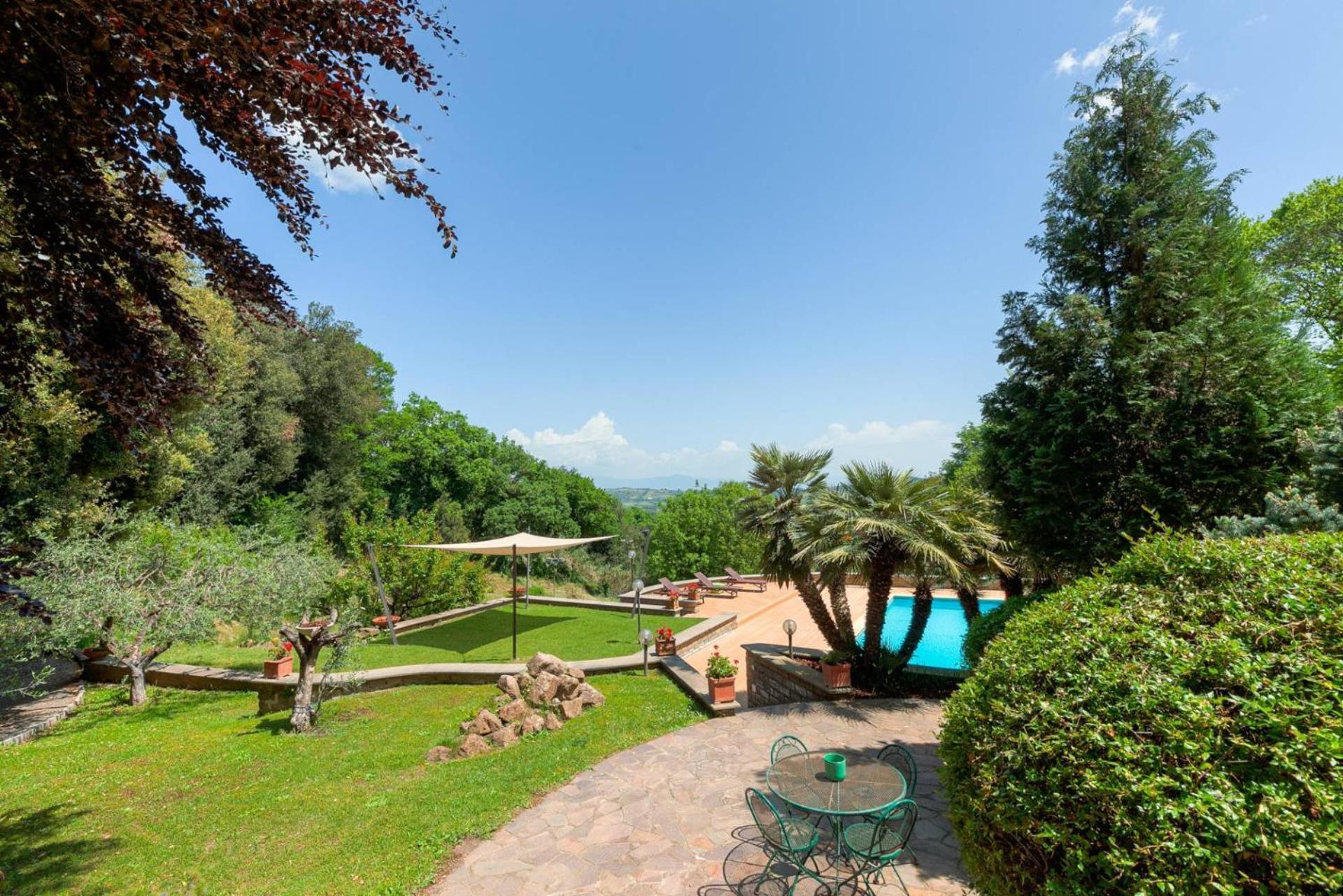 Villa Carolina - Piscina E Parco Panoramico Campagnano Di Roma Exterior photo