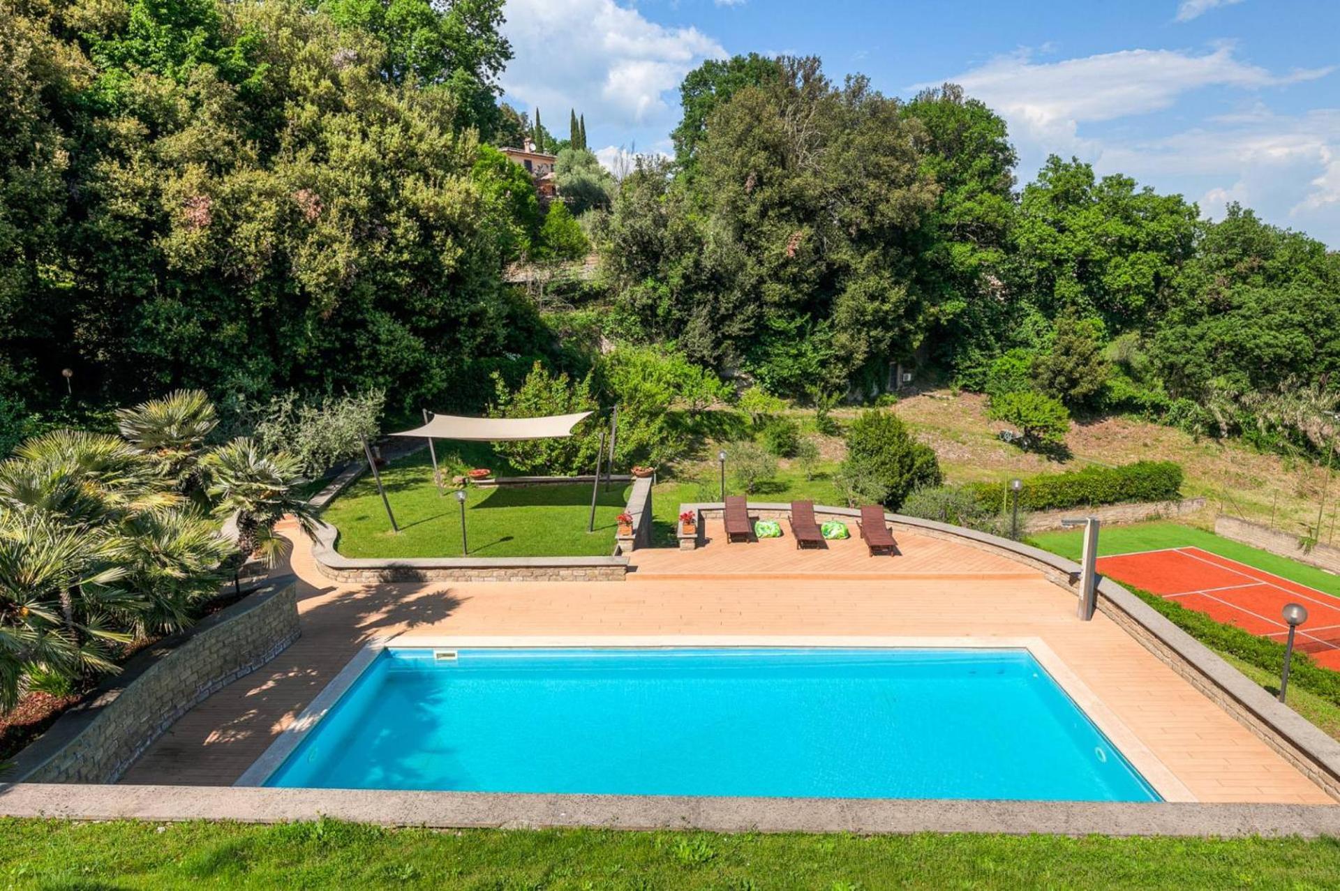 Villa Carolina - Piscina E Parco Panoramico Campagnano Di Roma Exterior photo