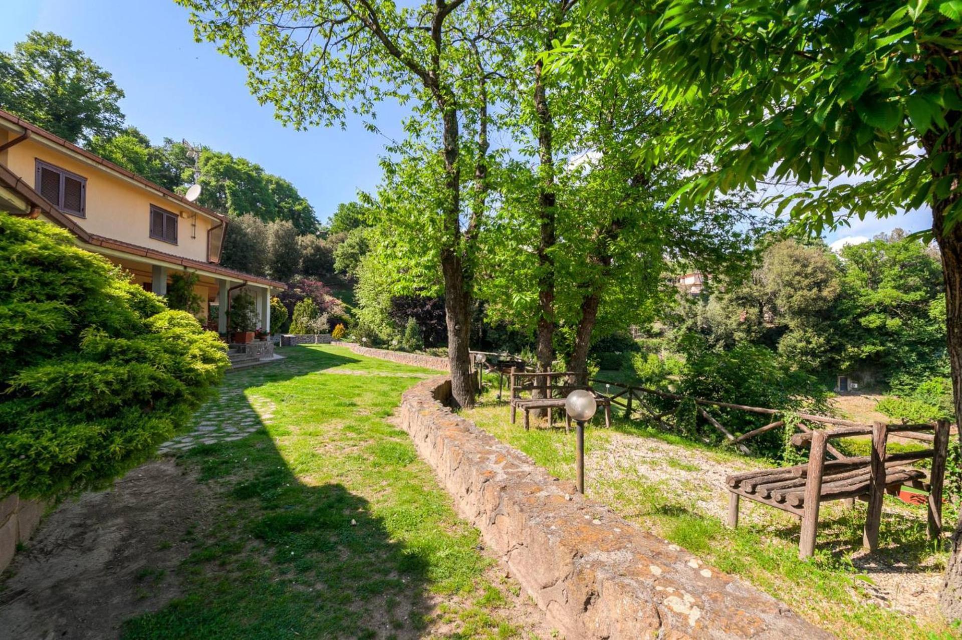 Villa Carolina - Piscina E Parco Panoramico Campagnano Di Roma Exterior photo